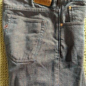 OD+PBJ INDIGO X KAKISHIBU SASHIKO SELVEDGE PANTS